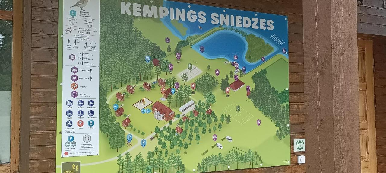 Kempings Sniedzes Kegums Ngoại thất bức ảnh